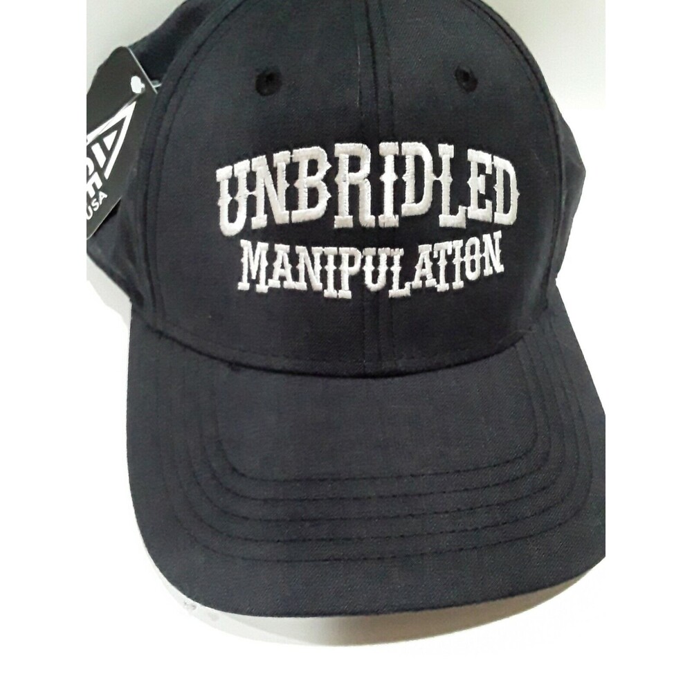 Ace USA Hat New With Tags, 'Unbridled Manipulation ", Charcoal